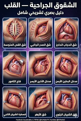 توليد لوحات تشريحية جراحية