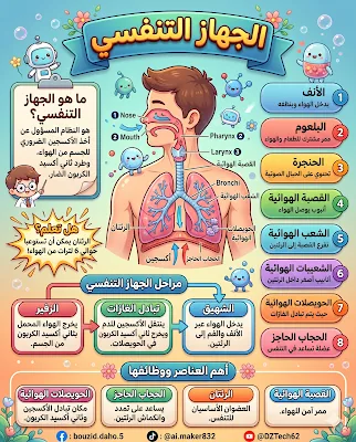 إنفوجرافيك تعليمي بأسلوب ممتع للأطفال!