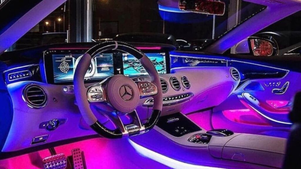 Ev interior LED strips